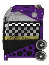 Zuca Sk8ter Block Sport Bag and Purple Frame with Flashing Wheels