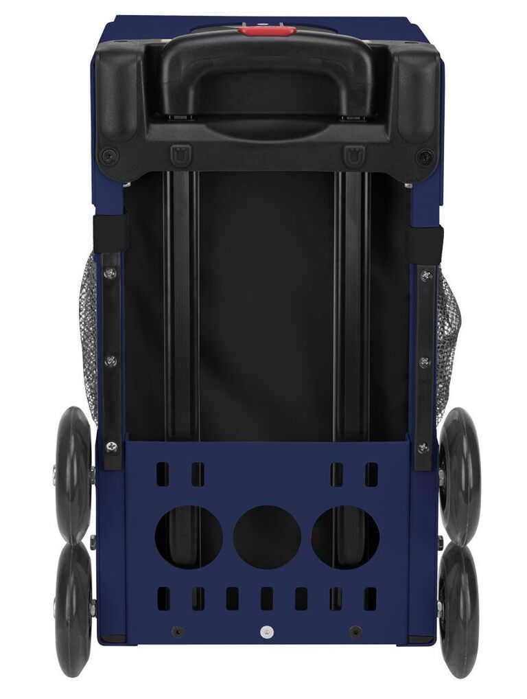 Zuca Sk8ter Block Sport Bag and Navy Frame with Flashing Wheels