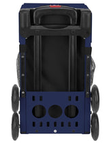 Zuca Sk8ter Block Sport Bag and Navy Frame with Flashing Wheels