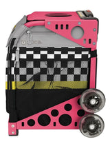 Zuca Sk8ter Block Sport Bag and Pink Frame with Flashing Wheels