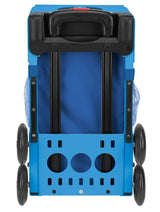 Zuca Aurora Sport Insert Bag and Blue Frame with Flashing Wheels