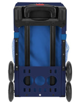 Zuca Aurora Sport Insert Bag and Navy Blue Frame with Flashing Wheels