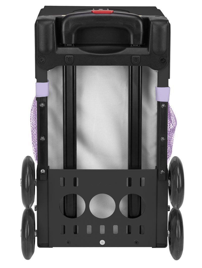 Zuca Aurora Sport Insert Bag and Black Frame with Non-Flashing Wheels