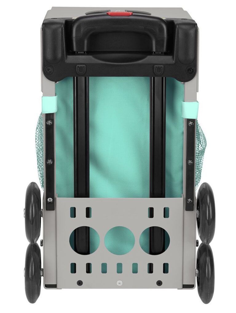Zuca Llama Rama Sport Insert Bag and Gray Frame with Flashing Wheels