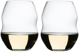 Riedel Swirl White Wine Glasses (Set of 2)
