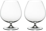 Riedel Vinum Brandy Glass (Set of 6) with Microfiber Polishing Cloth Bundle