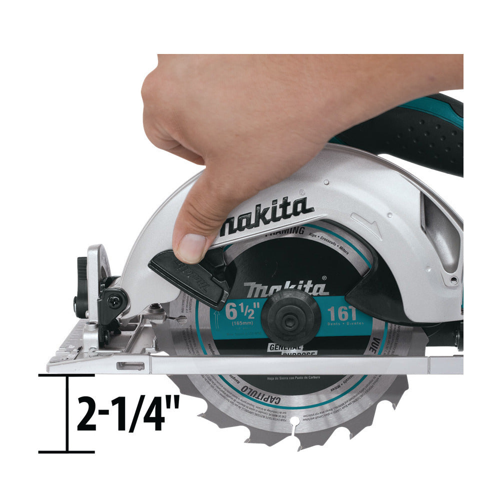 Makita XSS02Z 18V LXT Lithium-Ion Cordless 6-1/2 Inch Circular Saw (Tool Only)