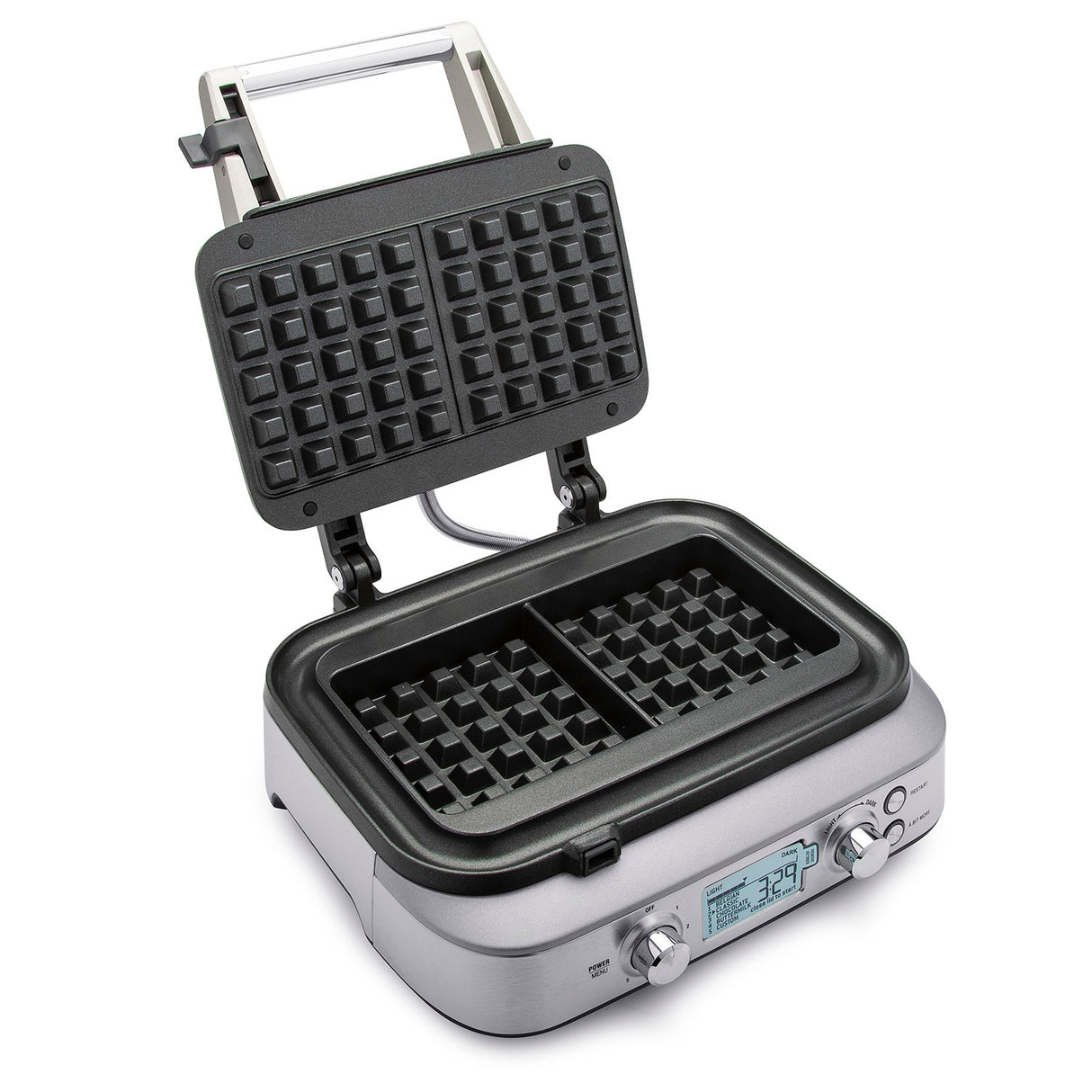 Breville The Smart 2 Slice Waffle Maker (Silver)