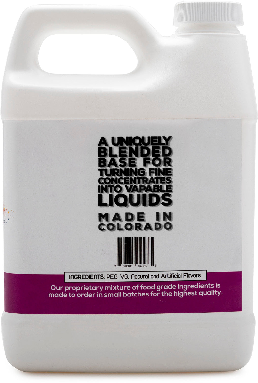 Shatter Batter VG and PEG Blend Shatter Liquidizer (Fruit Frenzy Flavor/1 Quart)