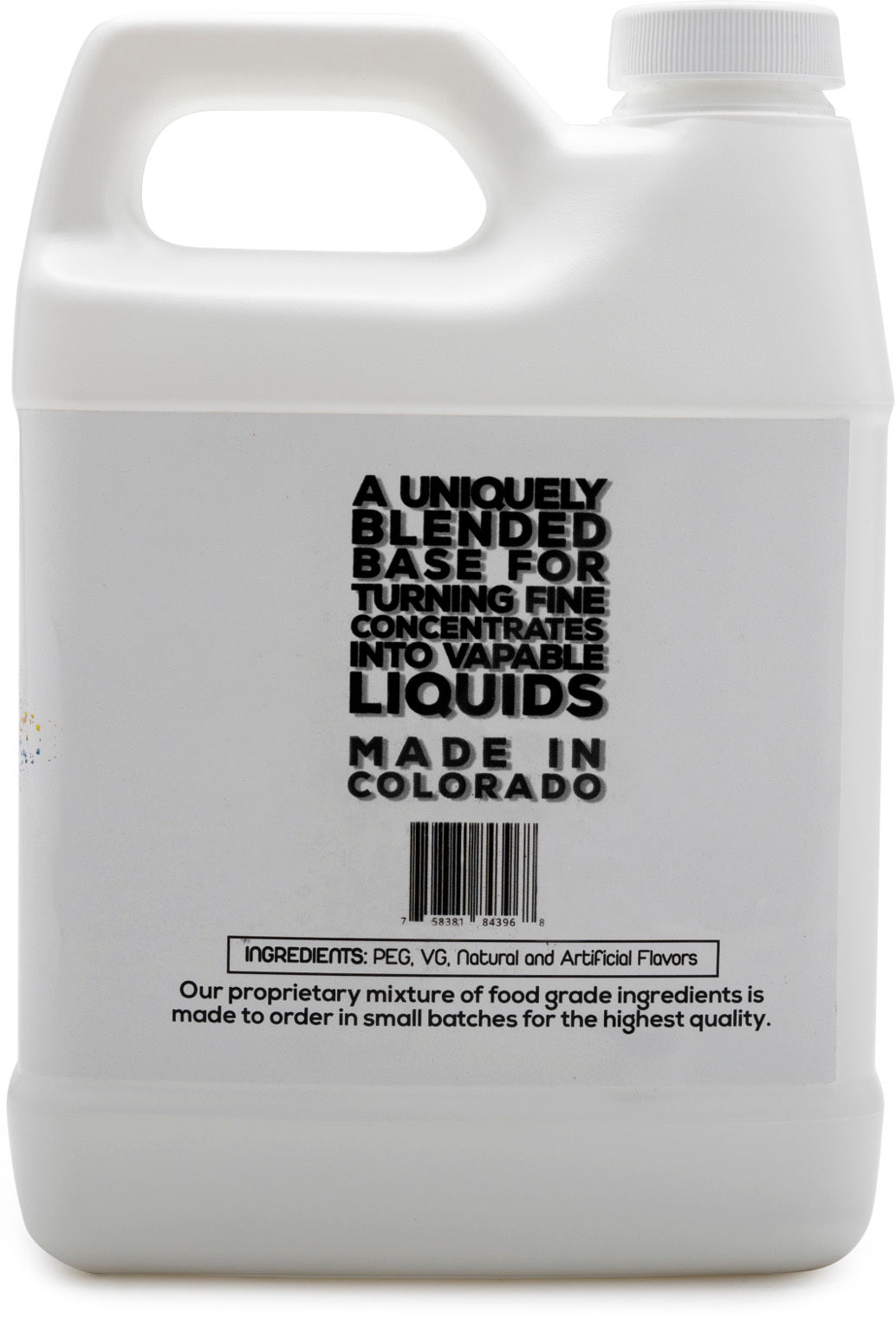 Shatter Batter VG and PEG Blend Shatter Liquidizer (Natural/Unflavored, 1 Quart)