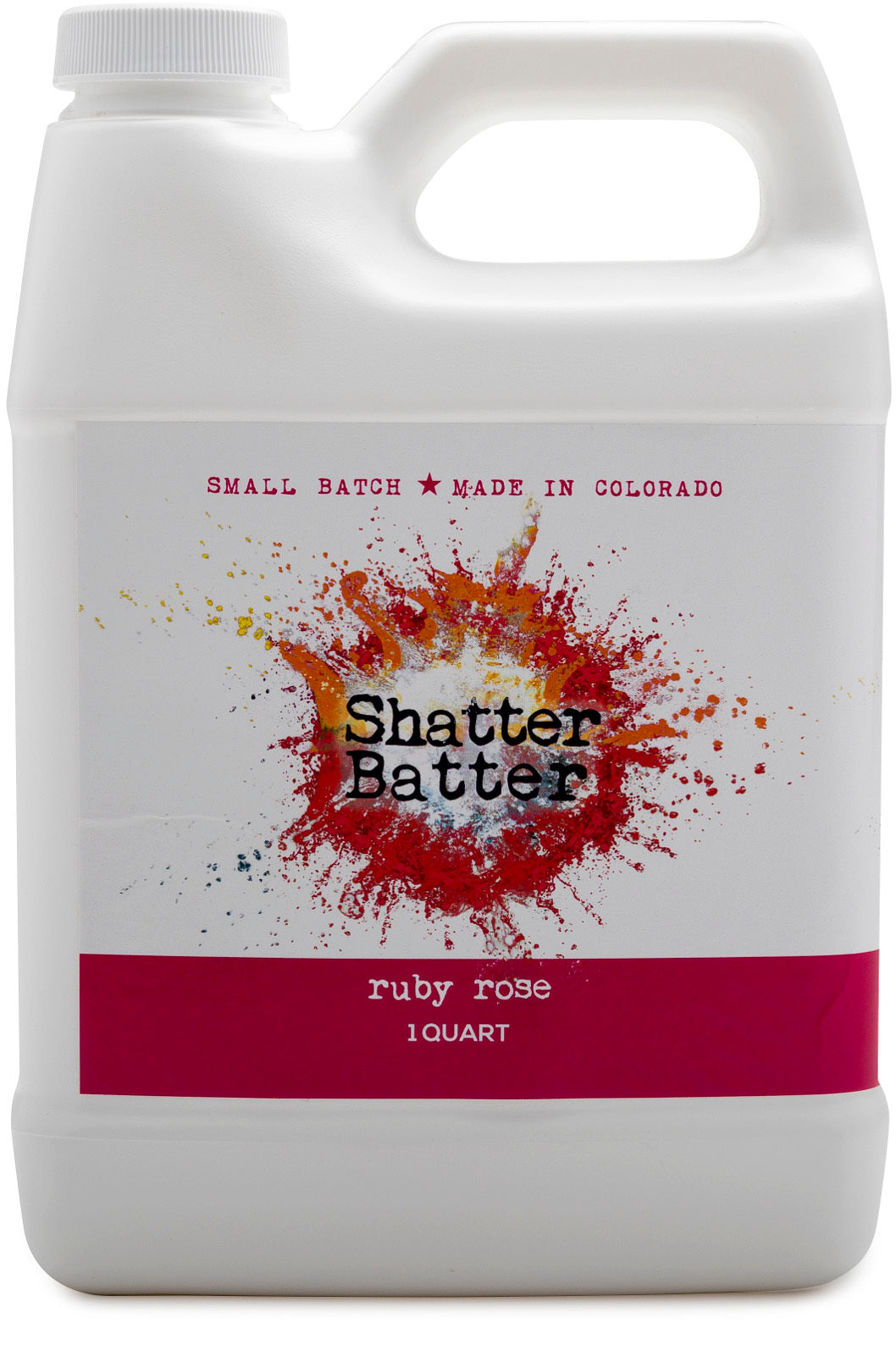 Shatter Batter VG and PEG Blend Shatter Liquidizer (Ruby Rose Flavor, 1 Quart)