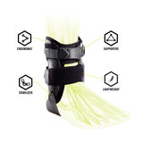 Donjoy Performance Bionic Stirrup Ankle Brace Support (Black/Medium/Left)