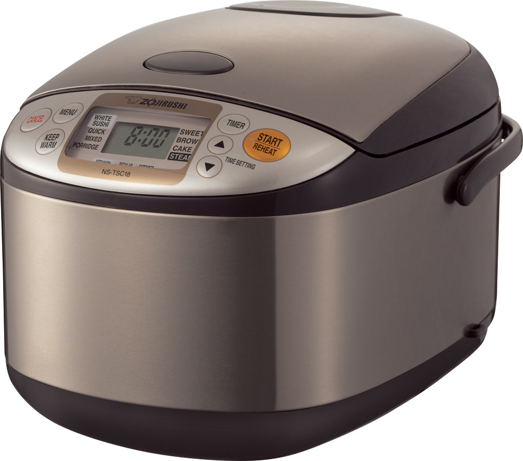 Zojirushi Micom Rice Cooker and Warmer (10-Cup/ Stainless Brown)