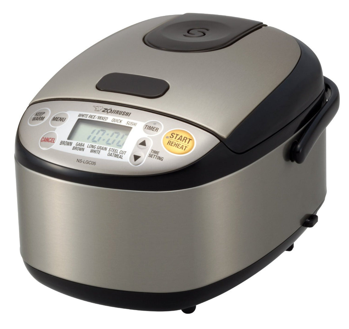 Zojirushi Micom Rice Cooker and Warmer (3-Cup) with Cookbook and Accessories