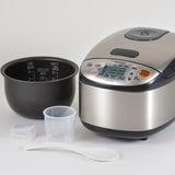 Zojirushi Micom Rice Cooker and Warmer (3-Cup/ Stainless Black)