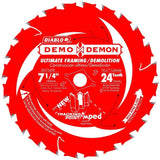 Diablo 71/4-Inch x 24-Tooth PYR Ultimate Framing/Demolition Saw Blade (2-Pack)