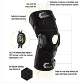 DonJoy Performance BIONIC FULLSTOP Knee Brace (Black, Extra Large) and Ice Pack