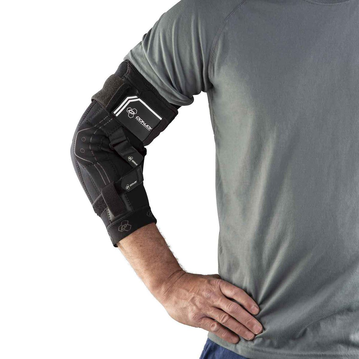 DonJoy Performance Bionic Elbow Brace II (Extra Large) and Ice Pack (11 x 14 In)