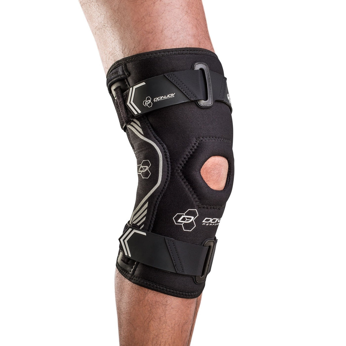 DonJoy Performance Bionic Drytex Knee Sleeve (Large, Black, 2-Pack)