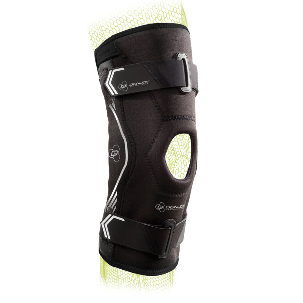 DonJoy Performance Bionic Drytex Knee Sleeve (Large, Black, 2-Pack)