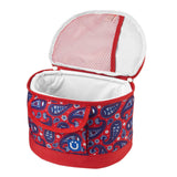 Zuca Lunchbox - Paisley in Red (#1771)
