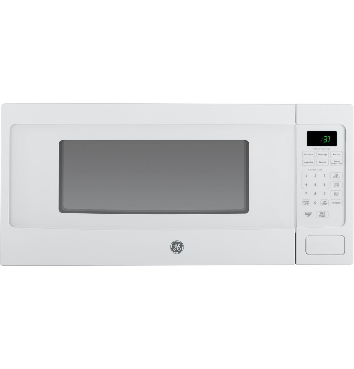 GE Profile Series 1.1 Cu. Ft. Countertop Microwave Oven (White)