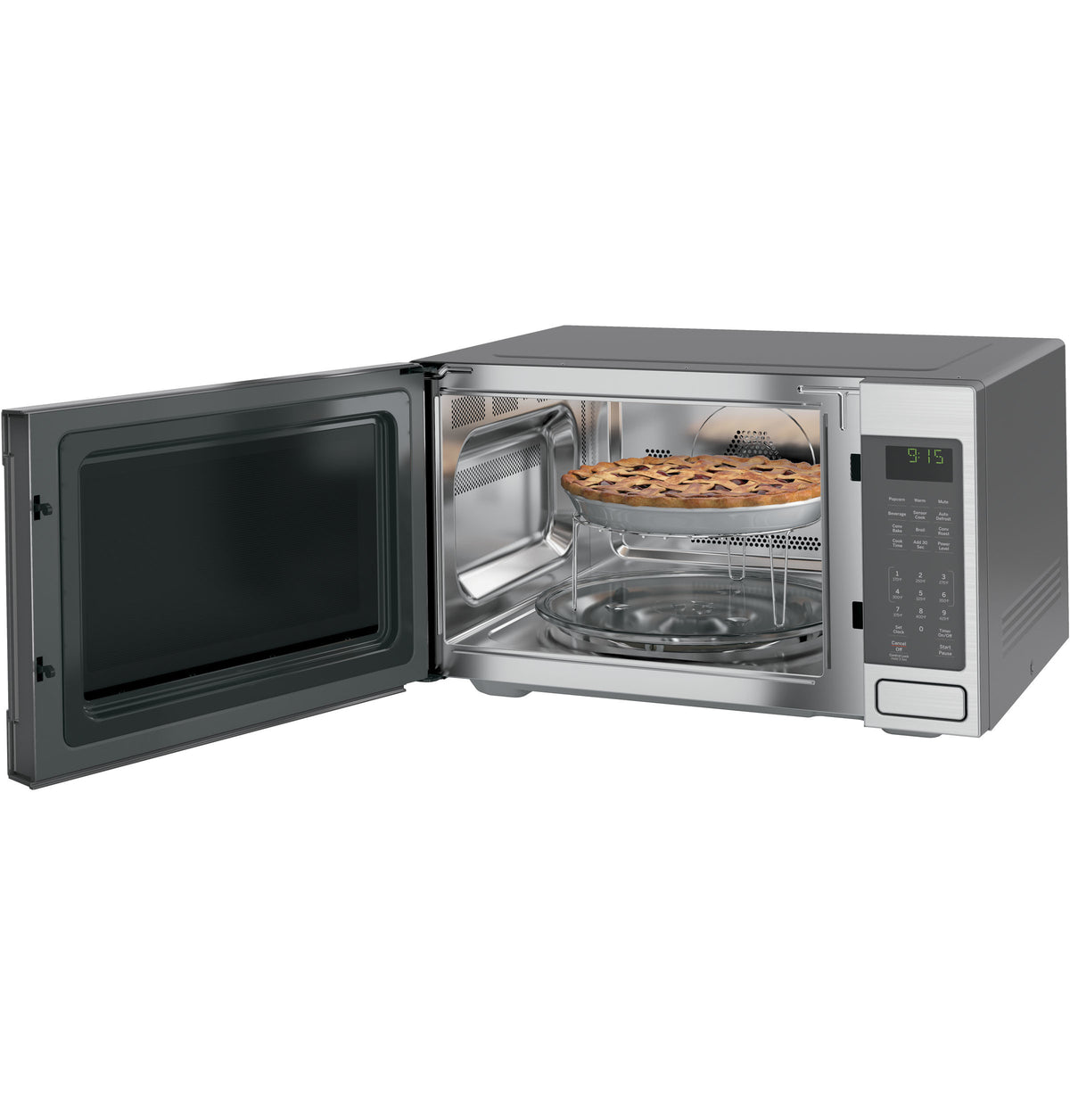 GE Profile Series 1.5 Cu. Ft. Countertop  Microwave Oven (Stainless Steel)