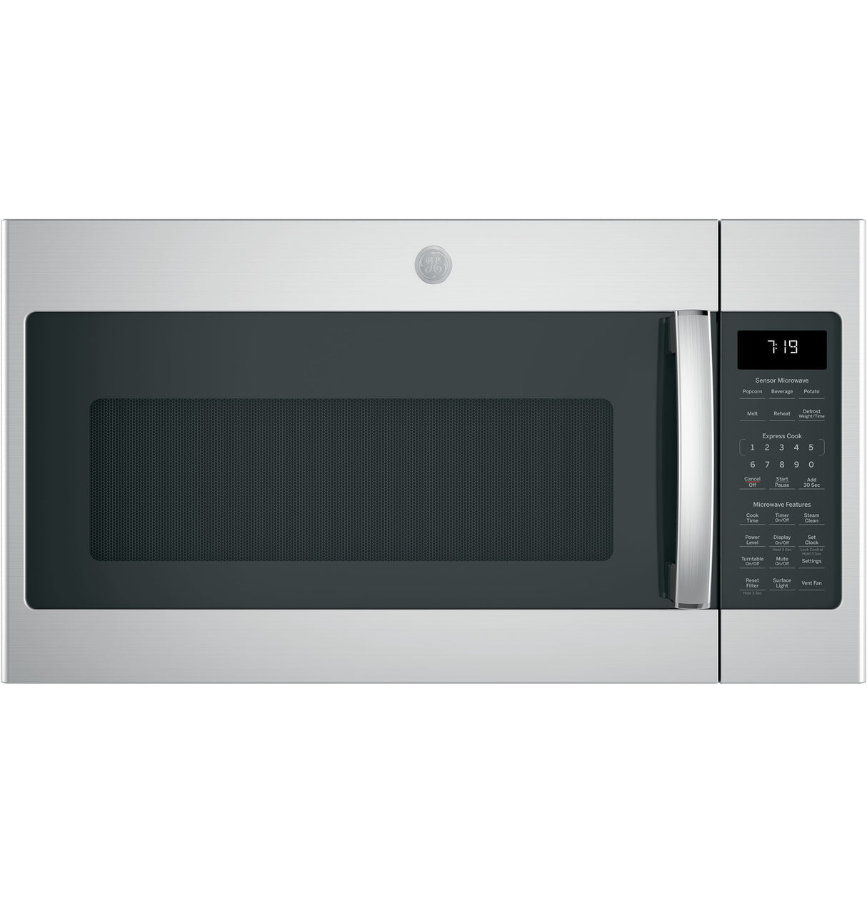 GE 1.9 Cu. Ft. Over-the-Range Sensor Microwave Oven (Stainless Steel)