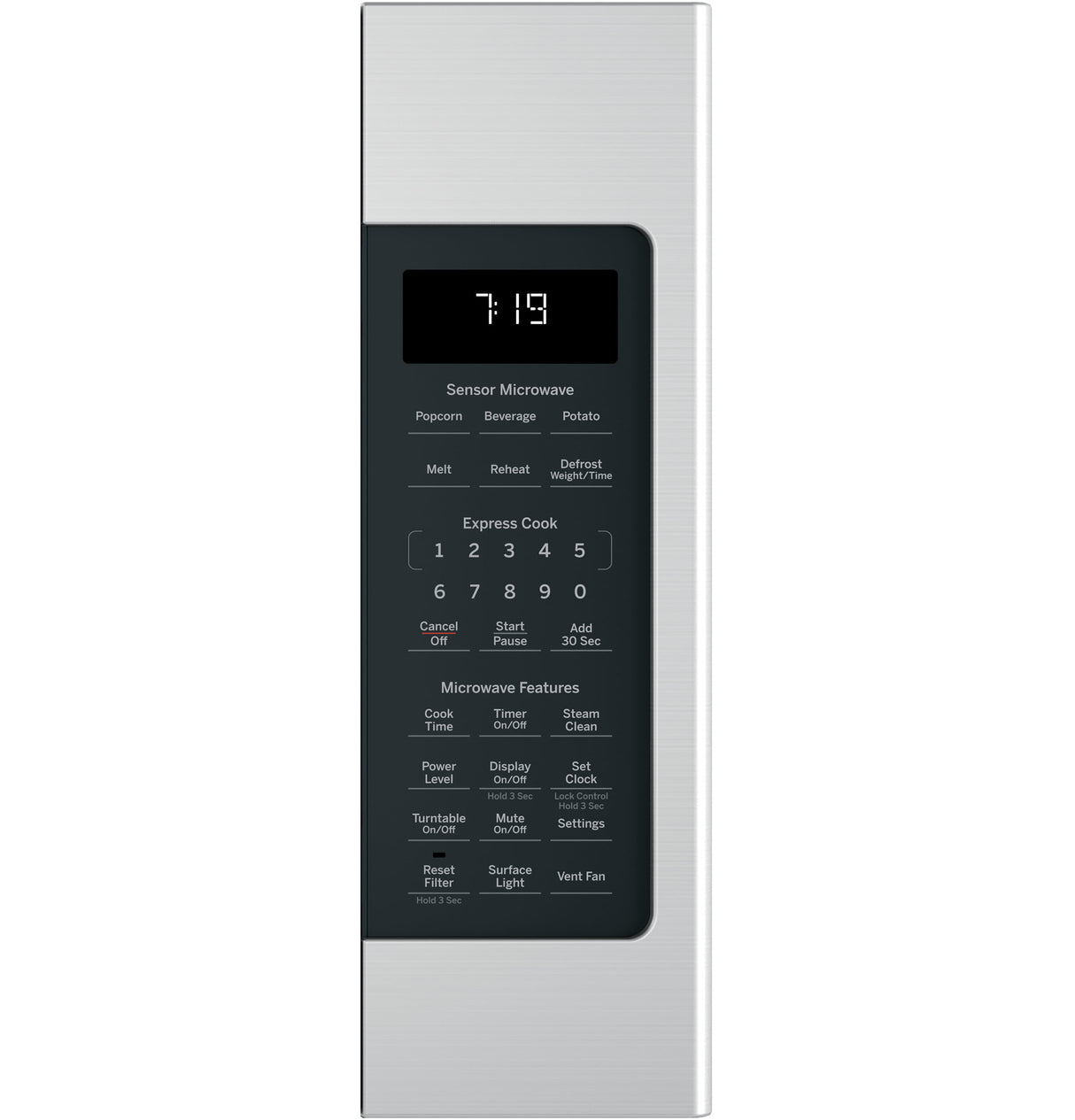 GE 1.9 Cu. Ft. Over-the-Range Sensor Microwave Oven (Stainless Steel)