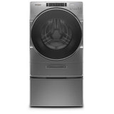 Whirlpool 5.0 cu. ft. Front Load Washer w/ Load & Go Dispenser (Chrome Shadow)
