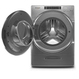 Whirlpool 5.0 cu. ft. Front Load Washer w/ Load & Go Dispenser (Chrome Shadow)