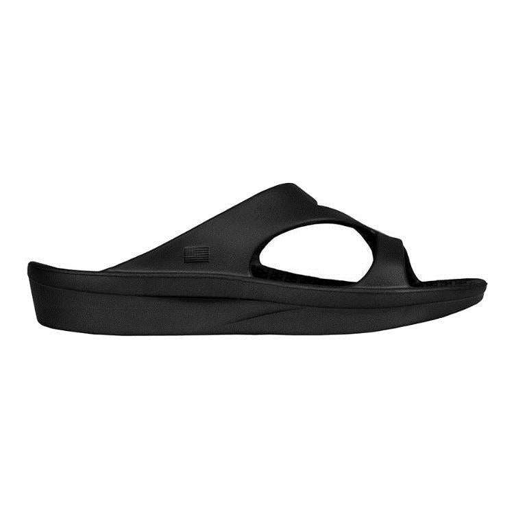 Telic Women's Z-Strap Jelly Sandal (Midnight Black size 11)