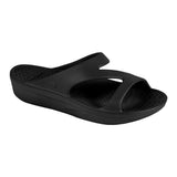Telic Women's Z-Strap Jelly Sandal (Midnight Black size 11)