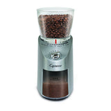 Capresso 575.05 Infinity Plus Conical Burr Grinder (Stainless Steel) Bundle