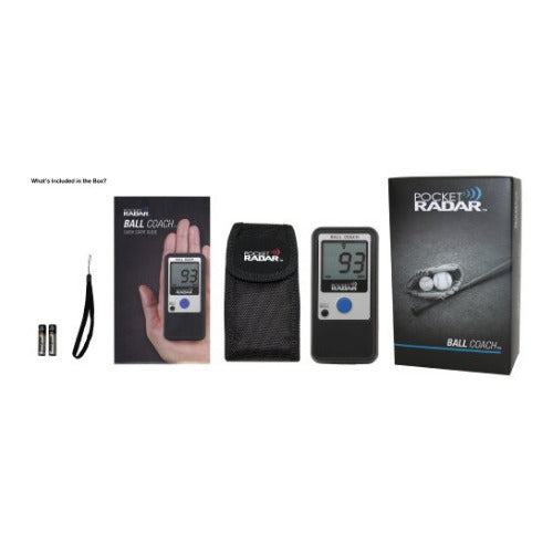 Pocket Radar Ball Coach/Pro-Level Speed Training Tool and Radar Gun