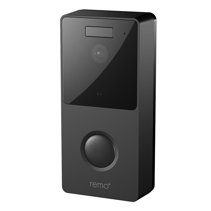Remo+ RemoBell WiFi Video Doorbell (Black)