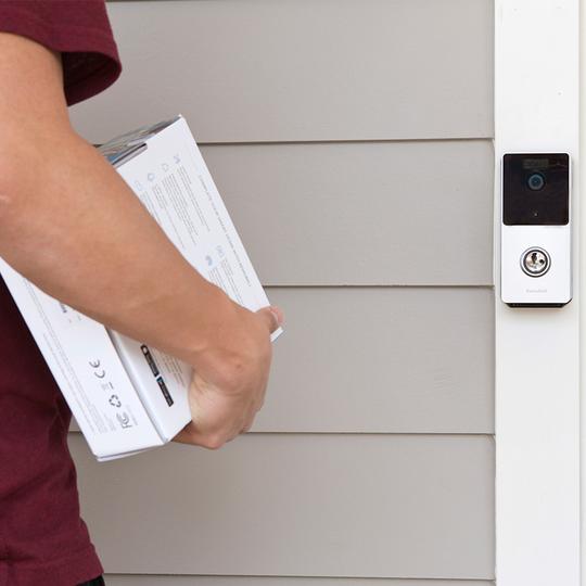 Remo+ RemoBell WiFi Video Doorbell (Black)