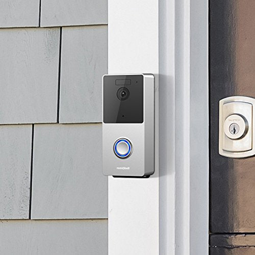 Remo+ RemoBell WiFi Video Doorbell (Black)