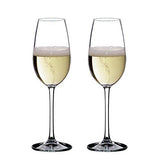 Riedel Ouverture Champagne Glass (4-Pack) with Wine Pourer and Polishing Cloth