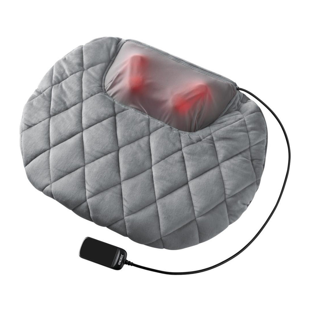 HoMedics Shiatsu+ Vibration Body Massager Portable Cushion with Hand Control