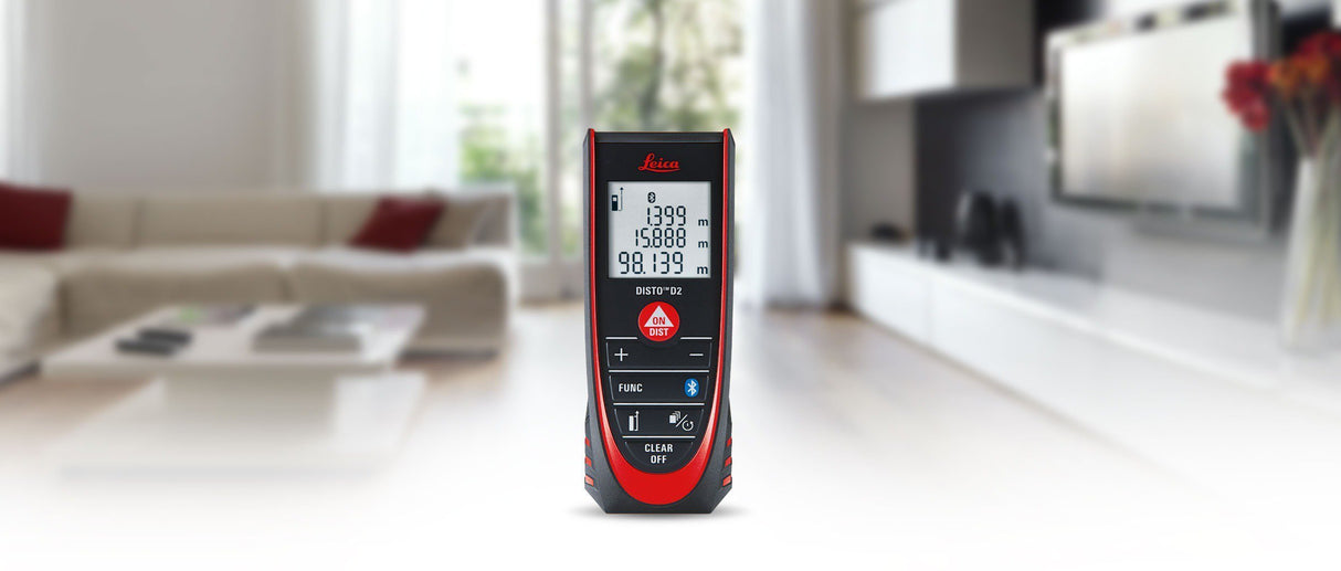 Leica Disto D2 with Bluetooth Laser Distance Meter