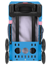 Zuca Ice Dreamz Lux Sport Insert Bag with Blue Frame and Packing Pouch Set