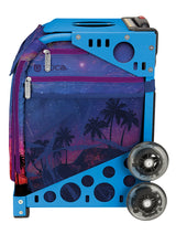 Zuca Island Life Sport Insert Bag & Frame (Blue) w/ Flashing Wheels