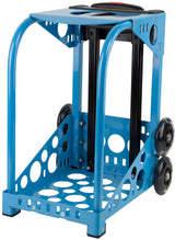 Zuca Island Life Sport Insert Bag & Frame (Blue) w/ Flashing Wheels