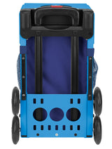 Zuca Island Life Sport Insert Bag & Frame (Blue) w/ Flashing Wheels
