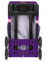Zuca Ice Dreamz Lux Sport Insert Bag with Purple Frame and Packing Pouch Set