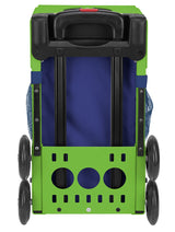 Zuca Island Life Sport Insert Bag & Frame (Green) w/ Flashing Wheels