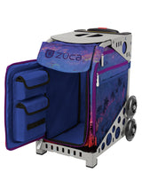 Zuca Island Life Sport Insert Bag & Frame (Gray) w/ Flashing Wheels