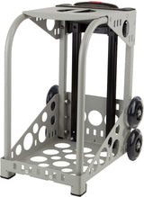 Zuca Island Life Sport Insert Bag & Frame (Gray) w/ Flashing Wheels