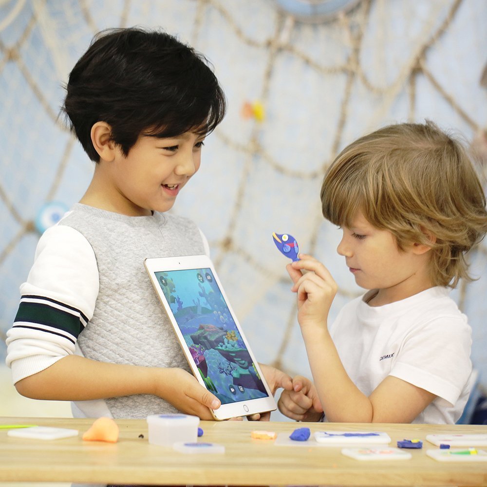 PUTAO Ocean Pets Artist Studio w/ Putty & Augmented Reality App for iOS/Android